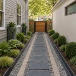 Narrow Side Yards