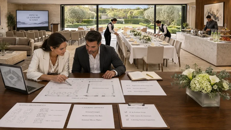 Planning Corporate Events in Luxury Rental Properties